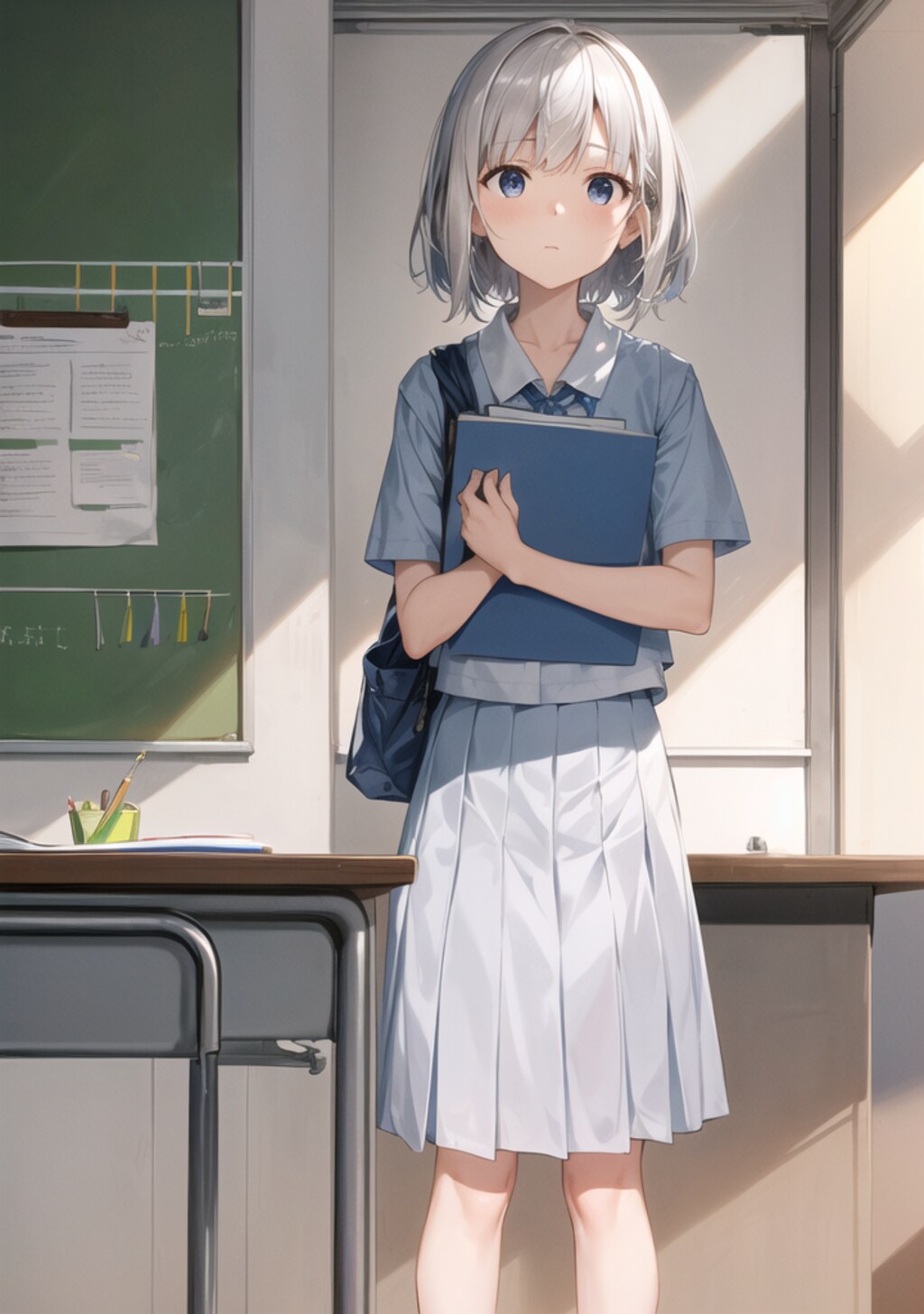 07.儚げな表情の女の子