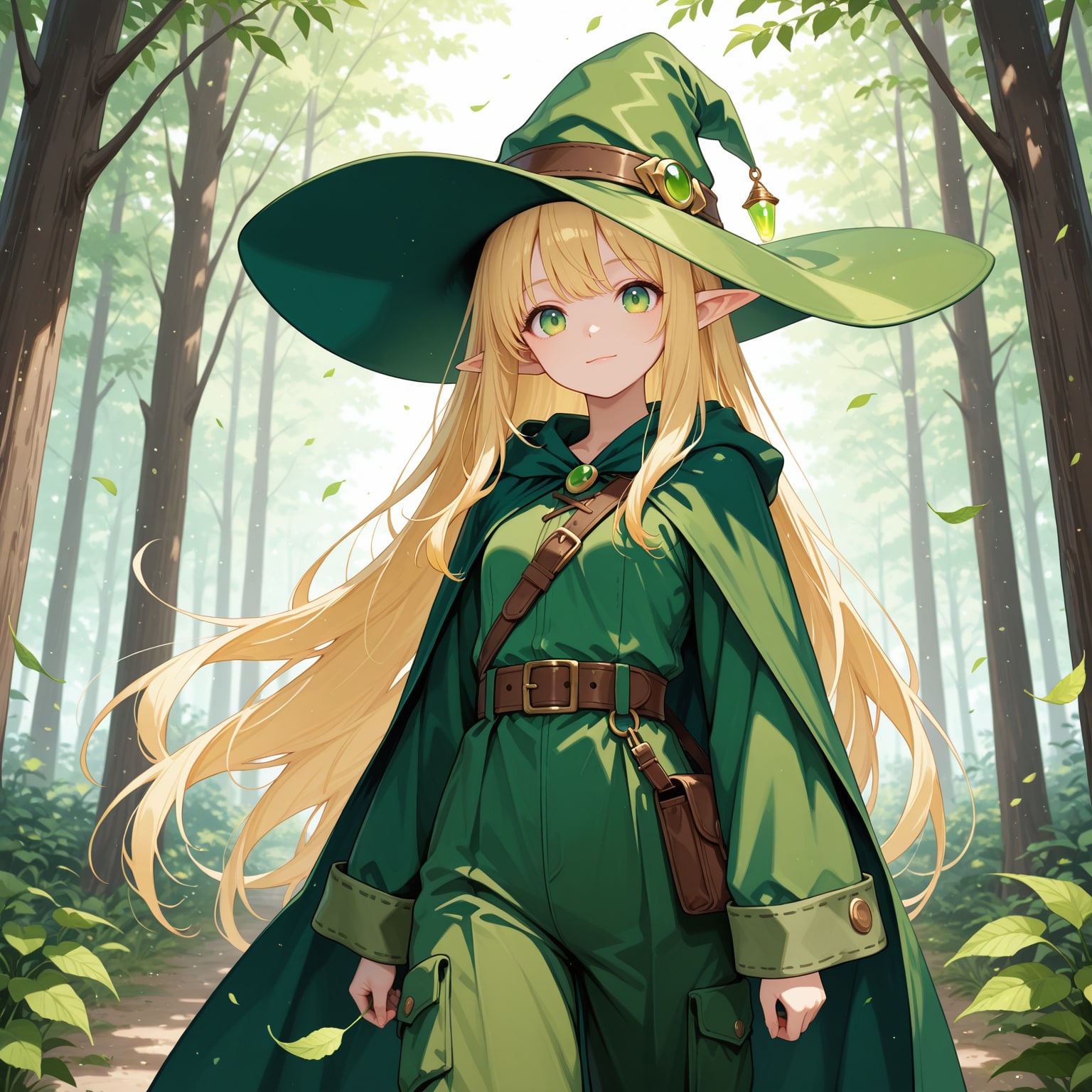 愛林日とエルフ魔女さん | の人気AIイラスト・グラビア