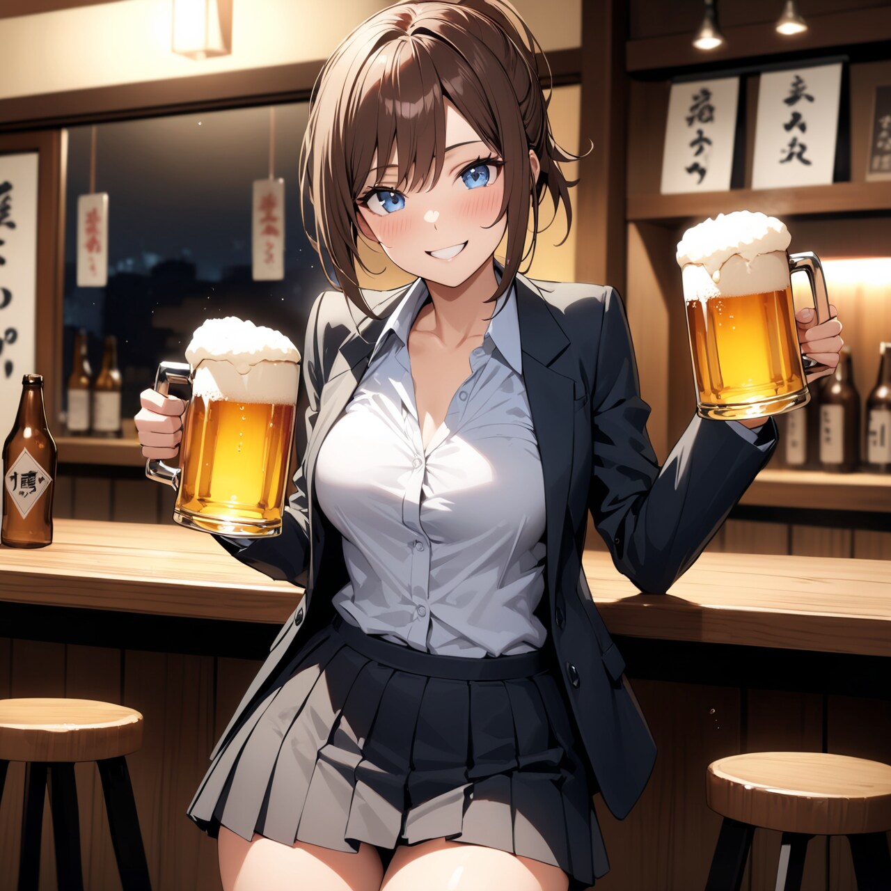 給料日＆金曜日はやっぱりこれよ！ | の人気AIイラスト・グラビア