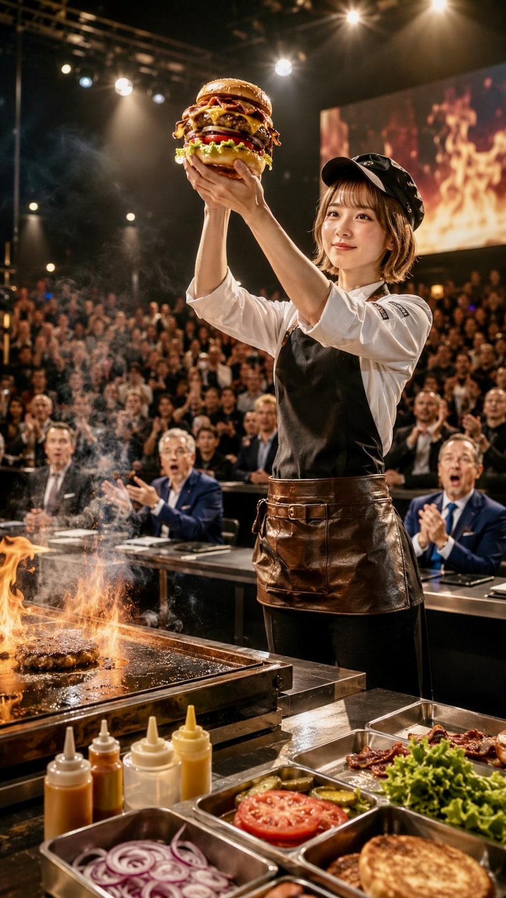 ハンバーガー職人コンテスト