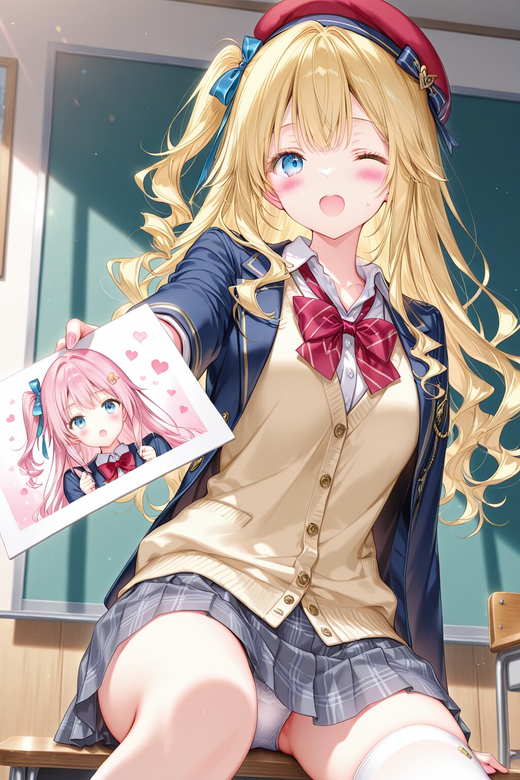 こんな感じで描いてくれるAIちゃん