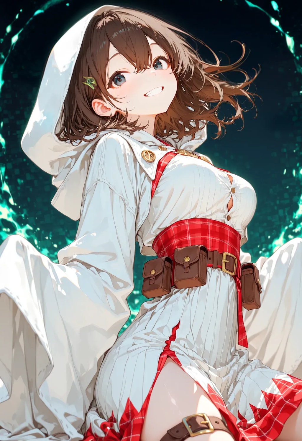 ブカブカ袖な白魔道士 シロマちゃん