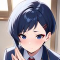 ショートヘアの娘【お貸しします】 2枚目