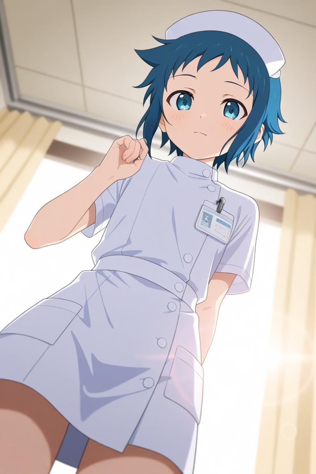 ガンダムビルドファイターズ　イオリ・セイ　ナース服