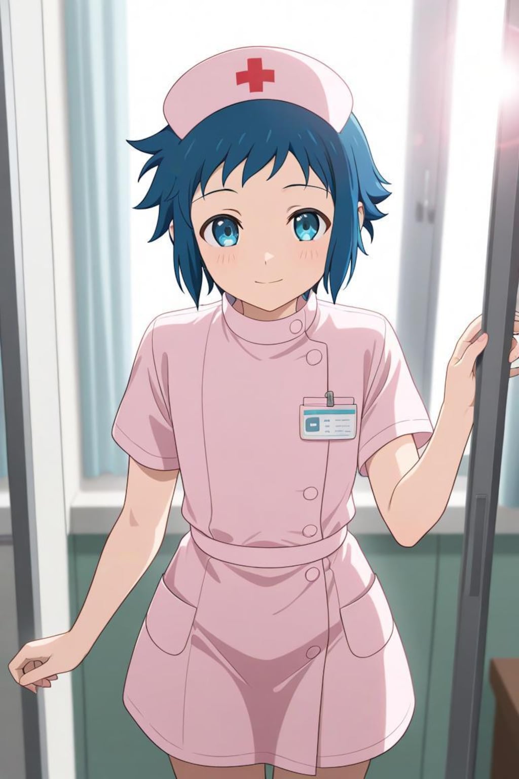 ガンダムビルドファイターズ　イオリ・セイ　ナース服