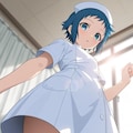 ガンダムビルドファイターズ　イオリ・セイ　ナース服 2枚目