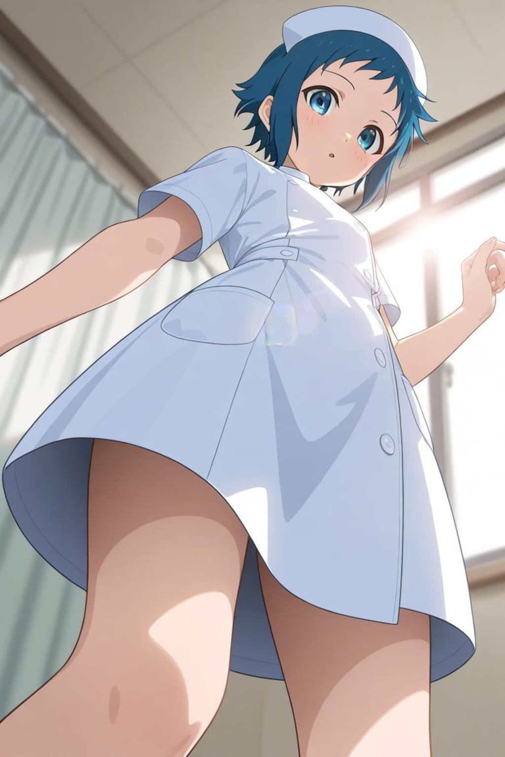 ガンダムビルドファイターズ　イオリ・セイ　ナース服