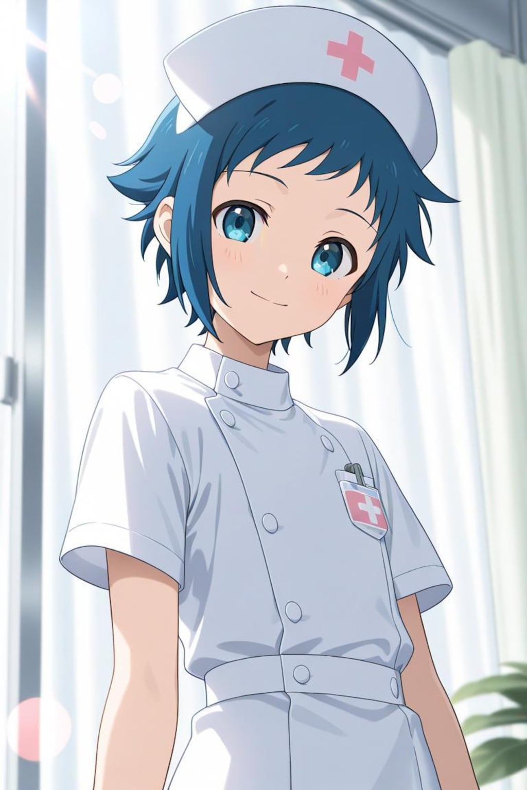 ガンダムビルドファイターズ　イオリ・セイ　ナース服