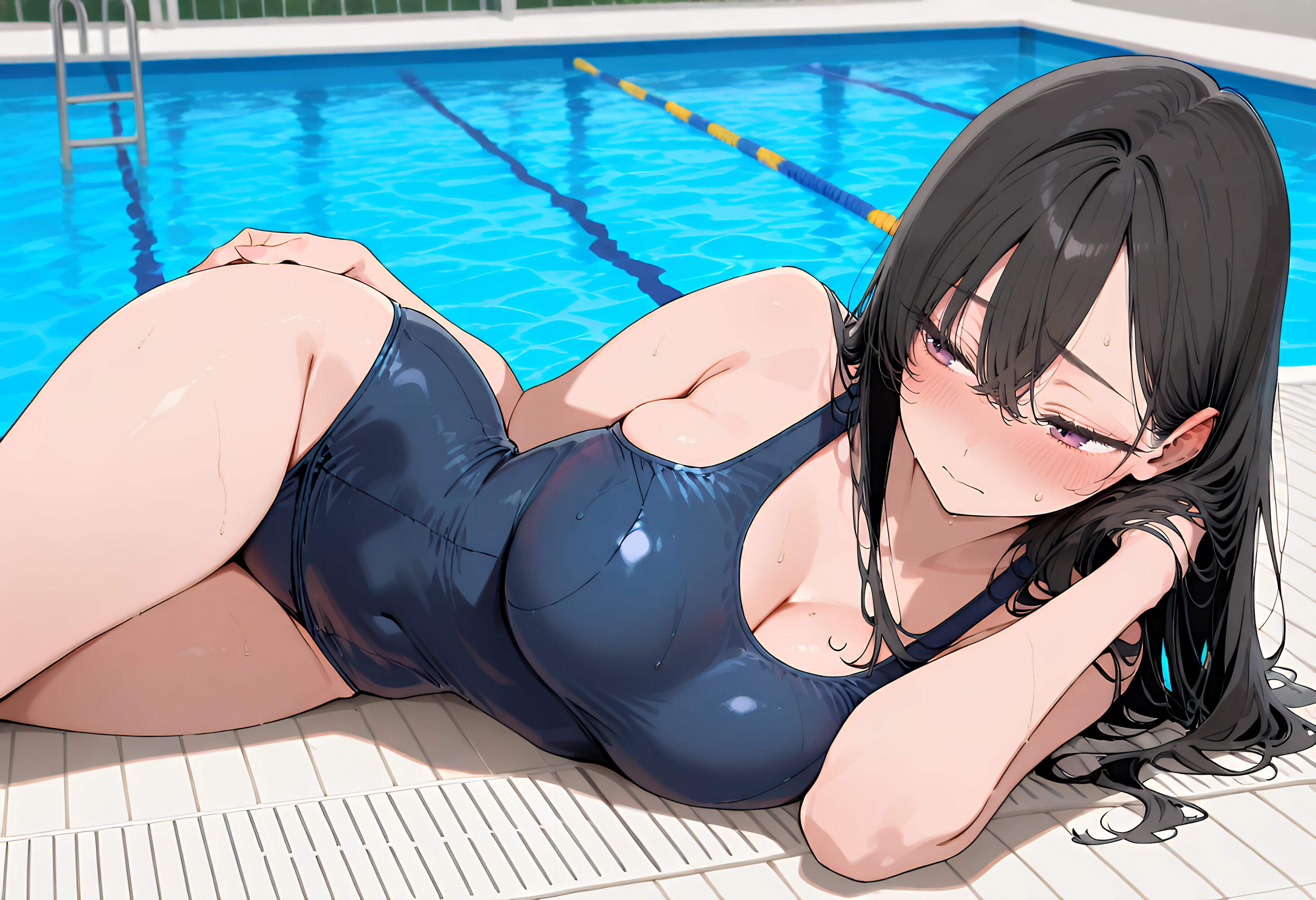 1X年振りのスク水