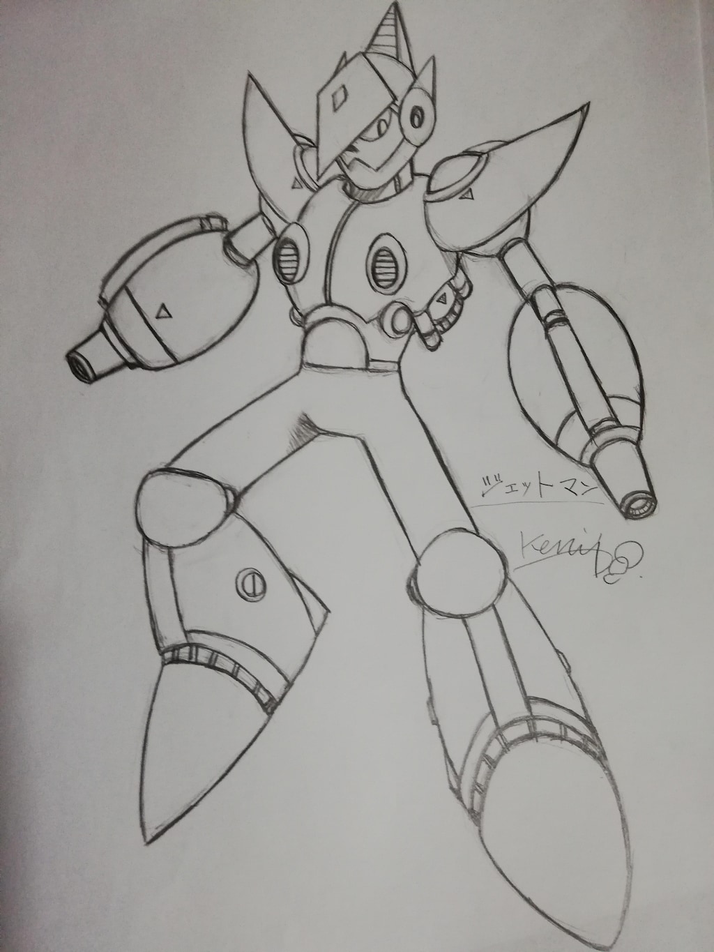 Dr.ケイオスの、　　　　　　　　　　　オリジナルナンバーズロボット。