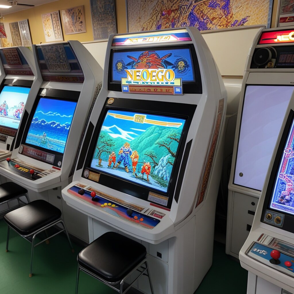 [がぞうどうぞ]MVSゲーム筐体[最強のパートナー]