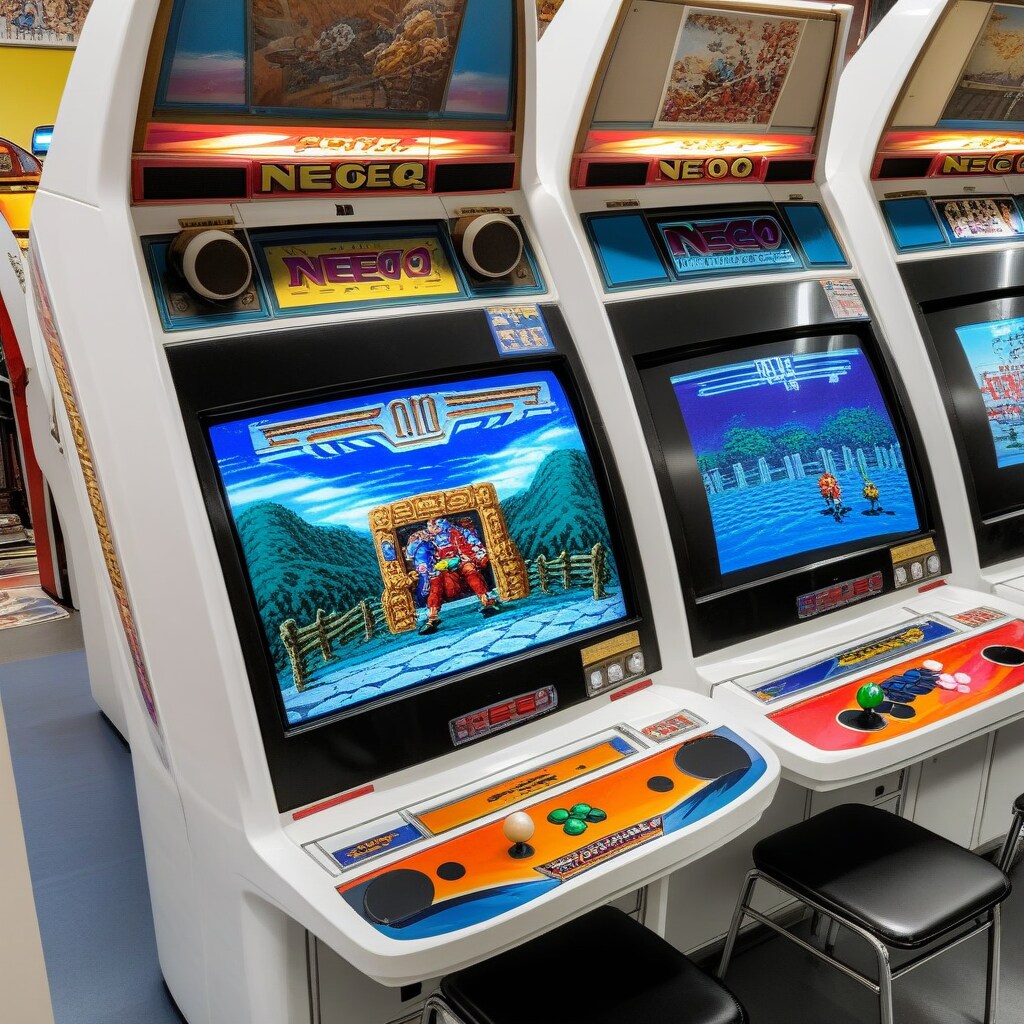 [がぞうどうぞ]MVSゲーム筐体[最強のパートナー]