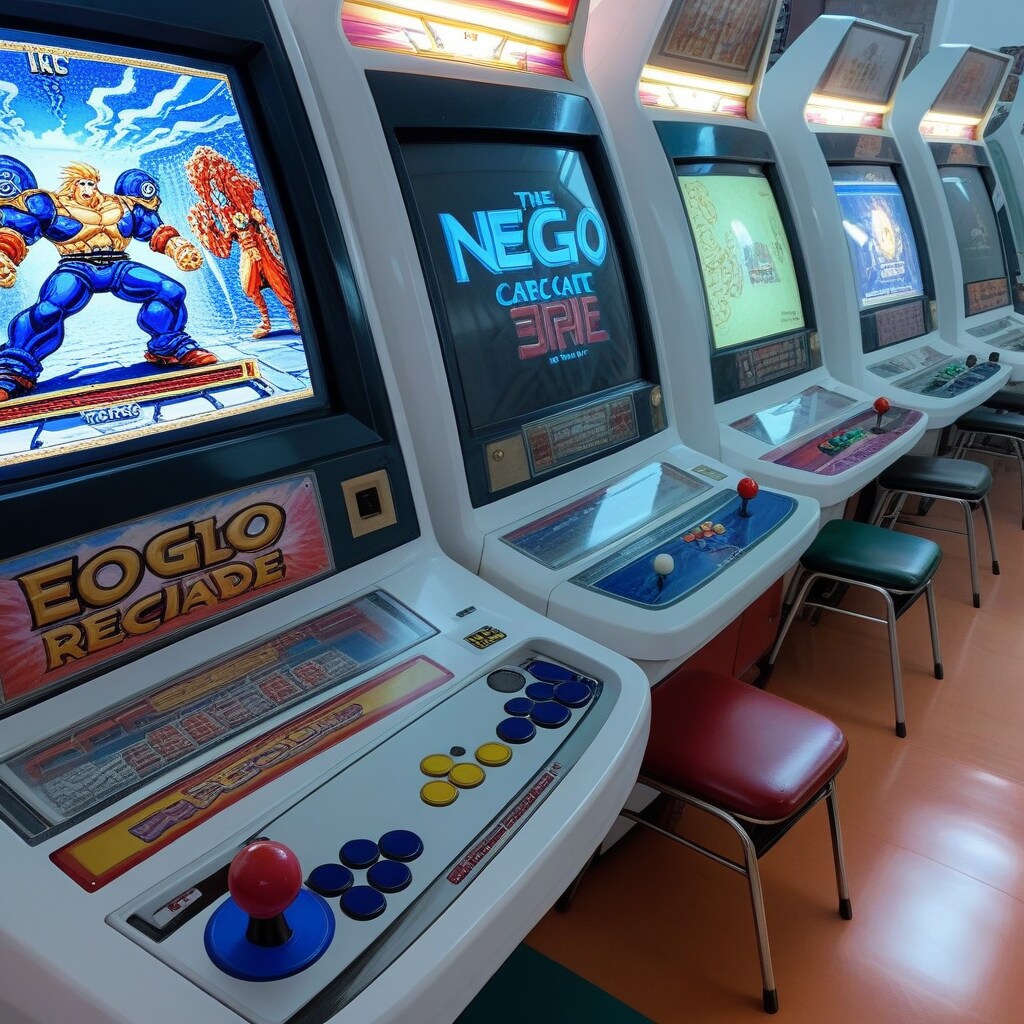 [がぞうどうぞ]MVSゲーム筐体[最強のパートナー]