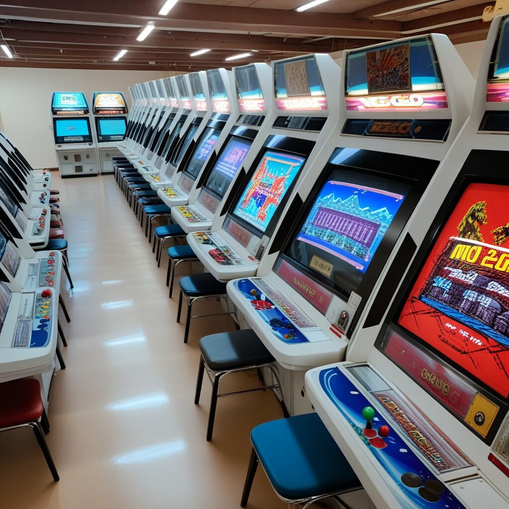 [がぞうどうぞ]MVSゲーム筐体[最強のパートナー]