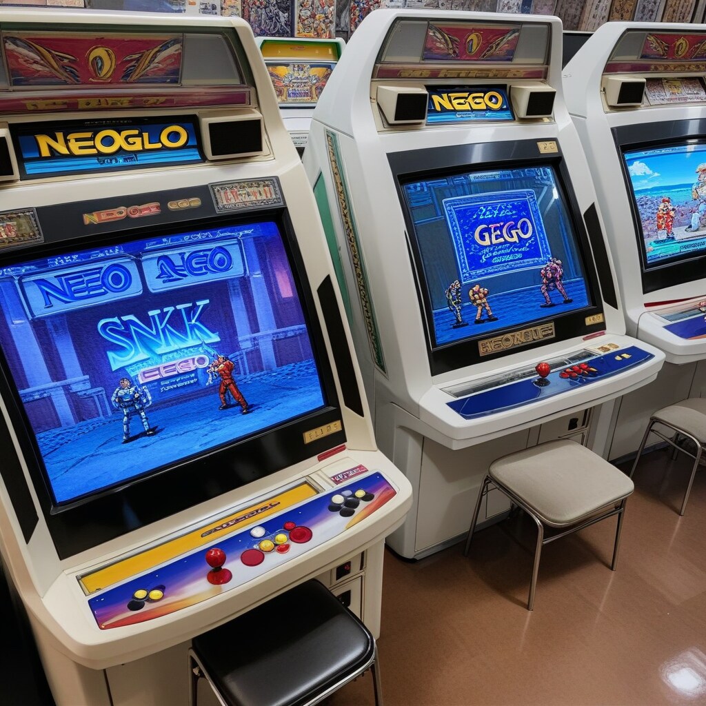 [がぞうどうぞ]MVSゲーム筐体[最強のパートナー]
