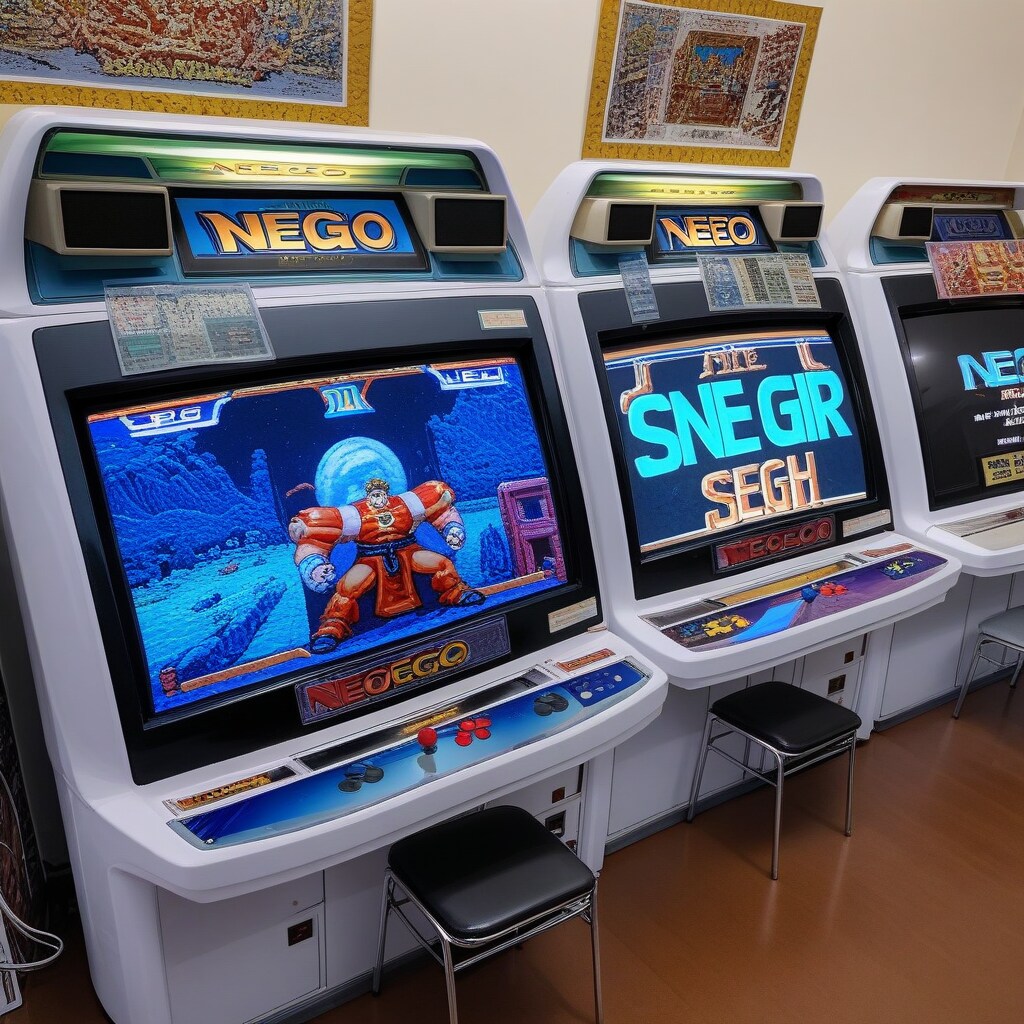 [がぞうどうぞ]MVSゲーム筐体[最強のパートナー]