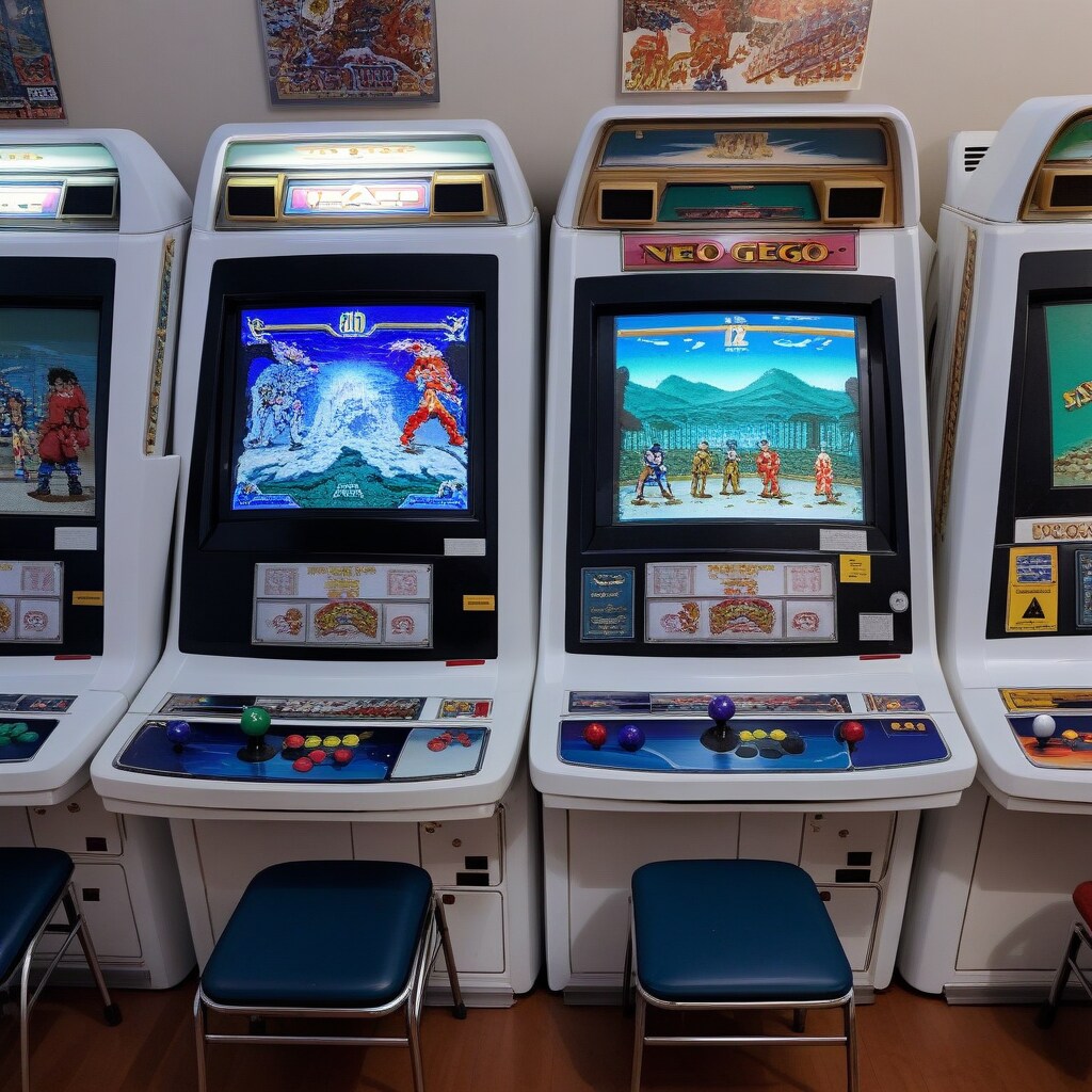 [がぞうどうぞ]MVSゲーム筐体[最強のパートナー]