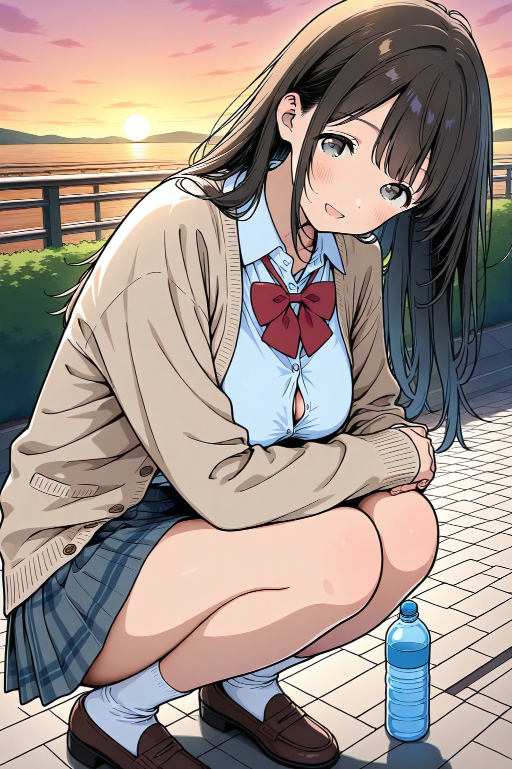 BEHIMOTHな黒髪ロングちゃん | の人気AIイラスト・グラビア