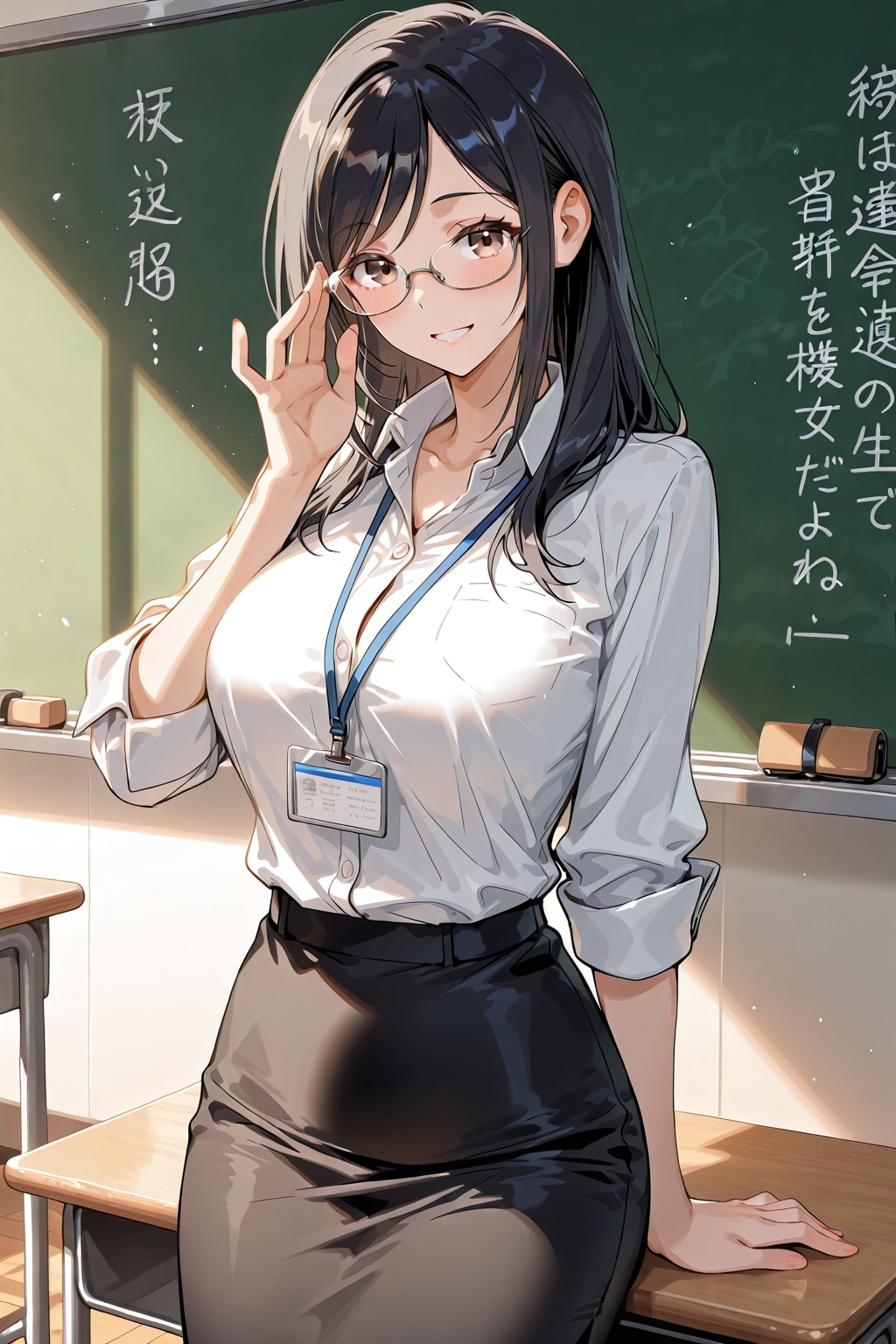 今日の眼鏡っ娘　4/10