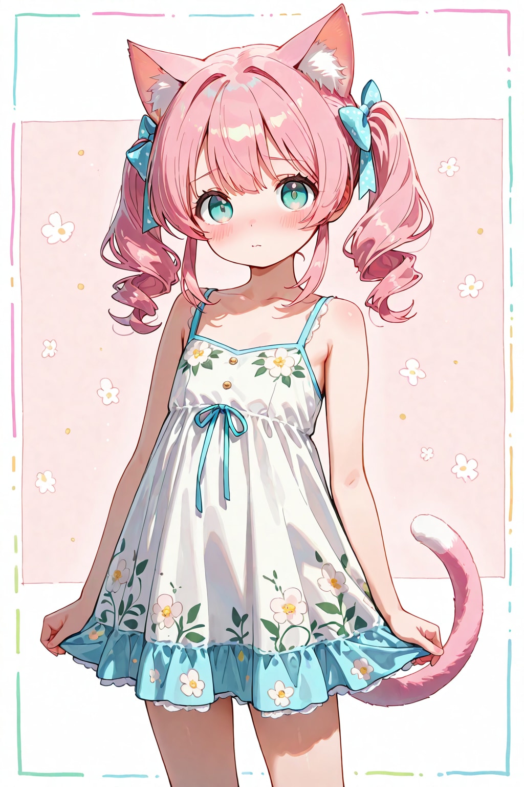 今日の猫耳ピンクちゃん