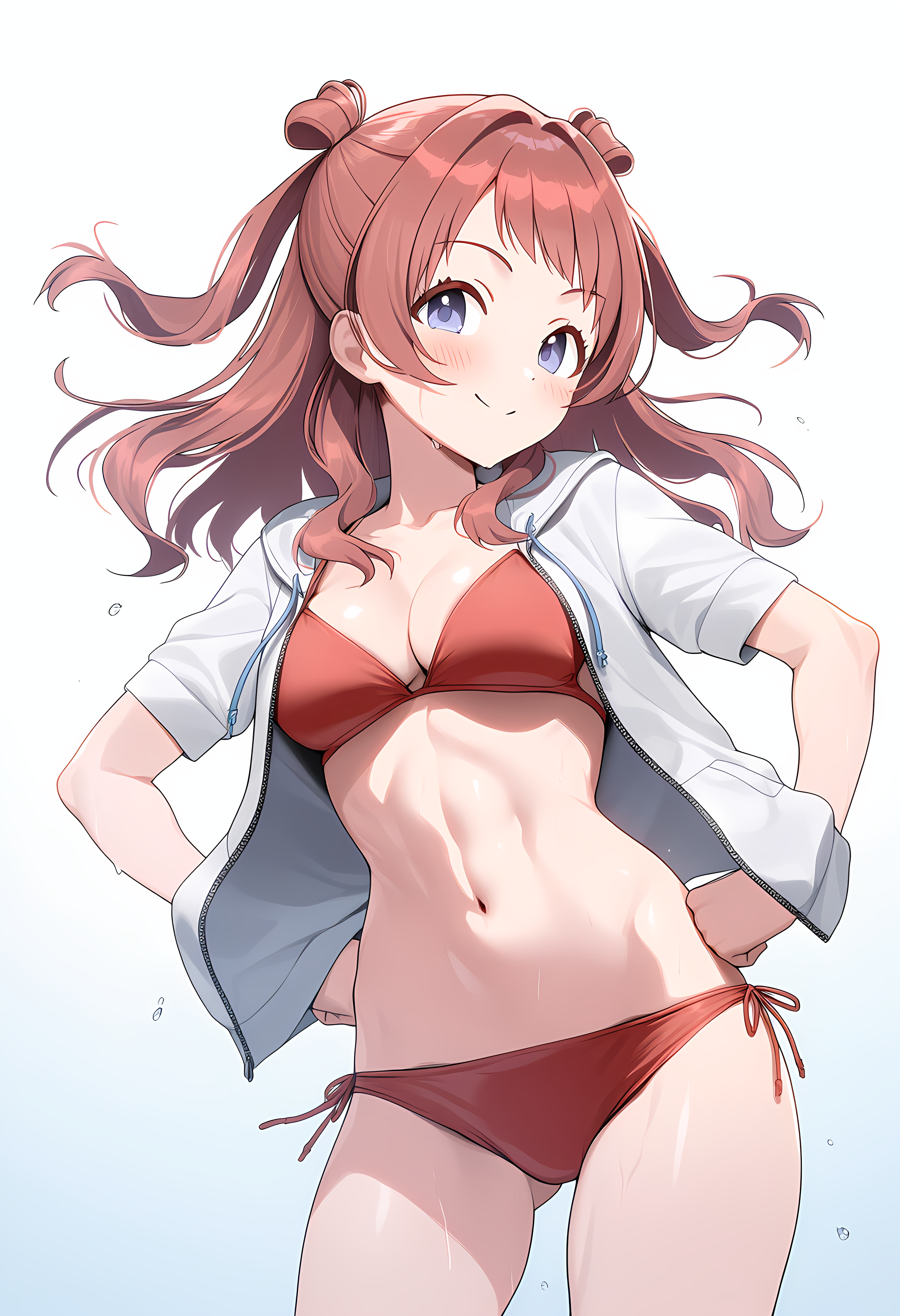 水着姿の花海咲季②