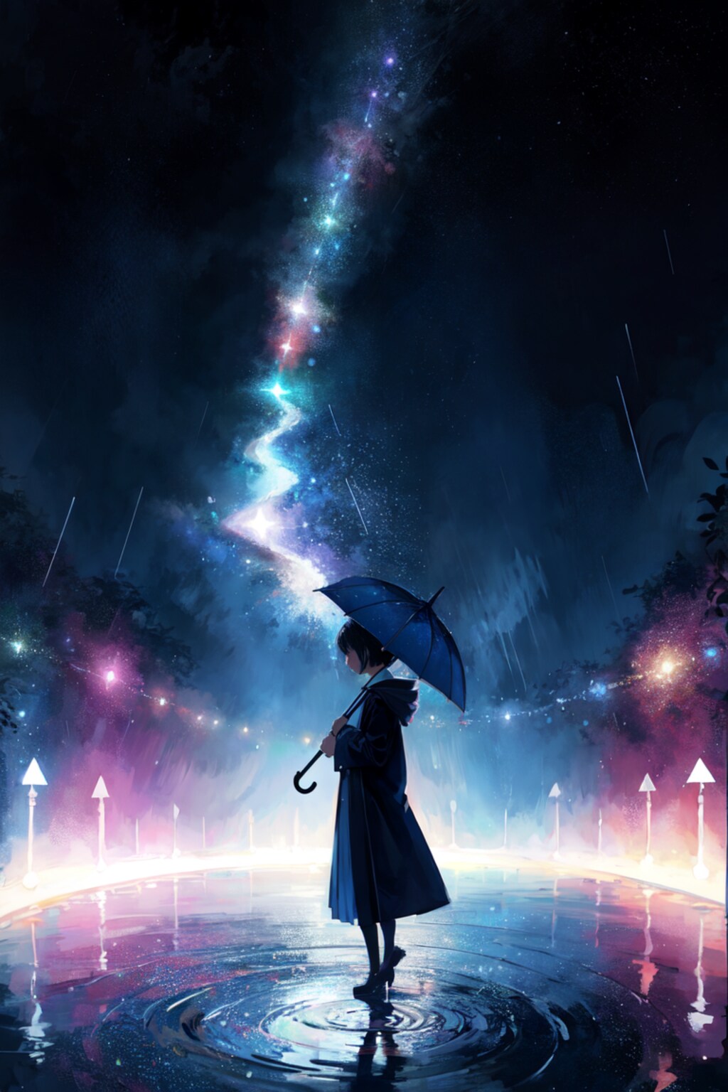 秋萩の  花をば雨に  濡らせども  君をばまして  惜しとこそ思へ