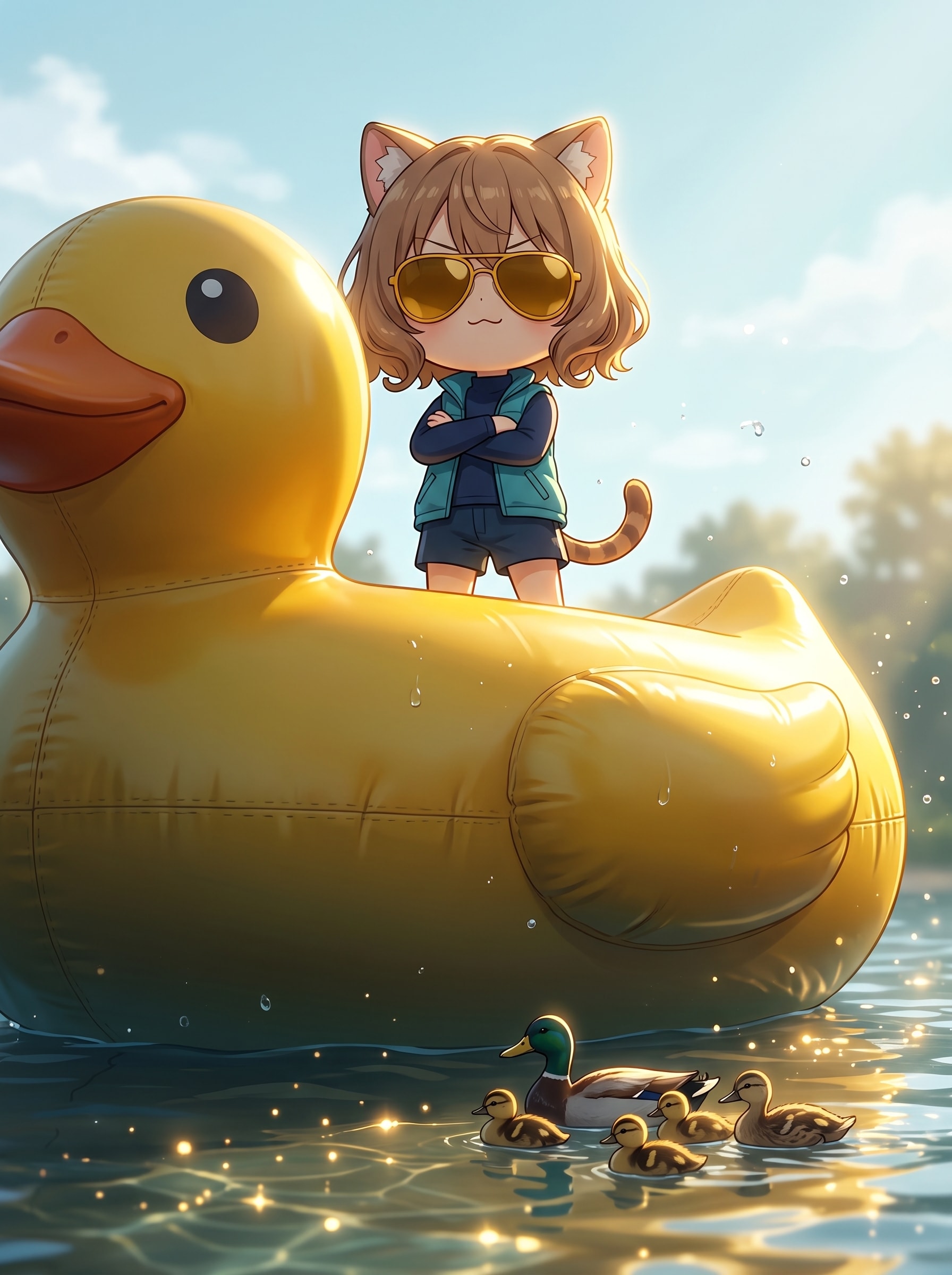 アヒル艦長、出撃す