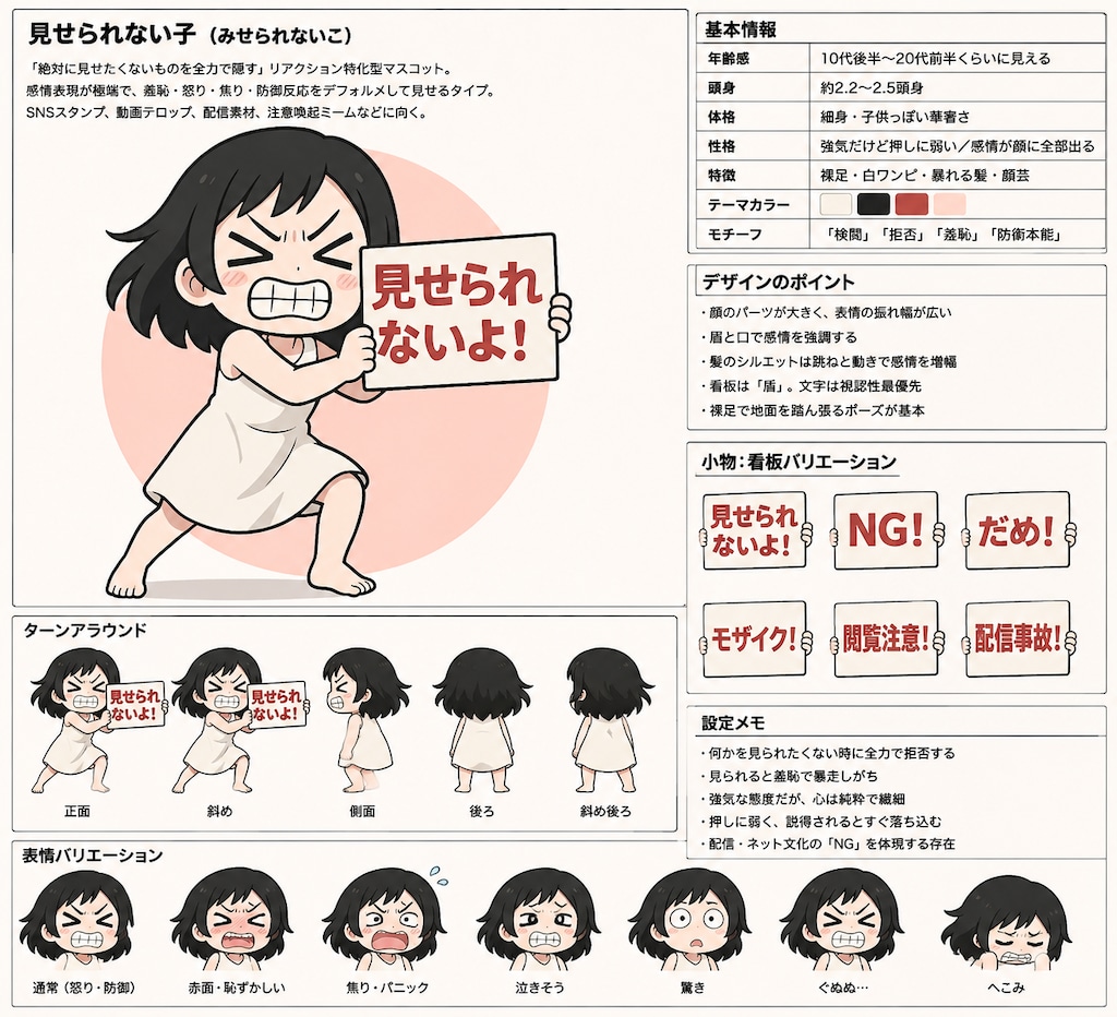 命名:見せられない子(通称:見せ子)