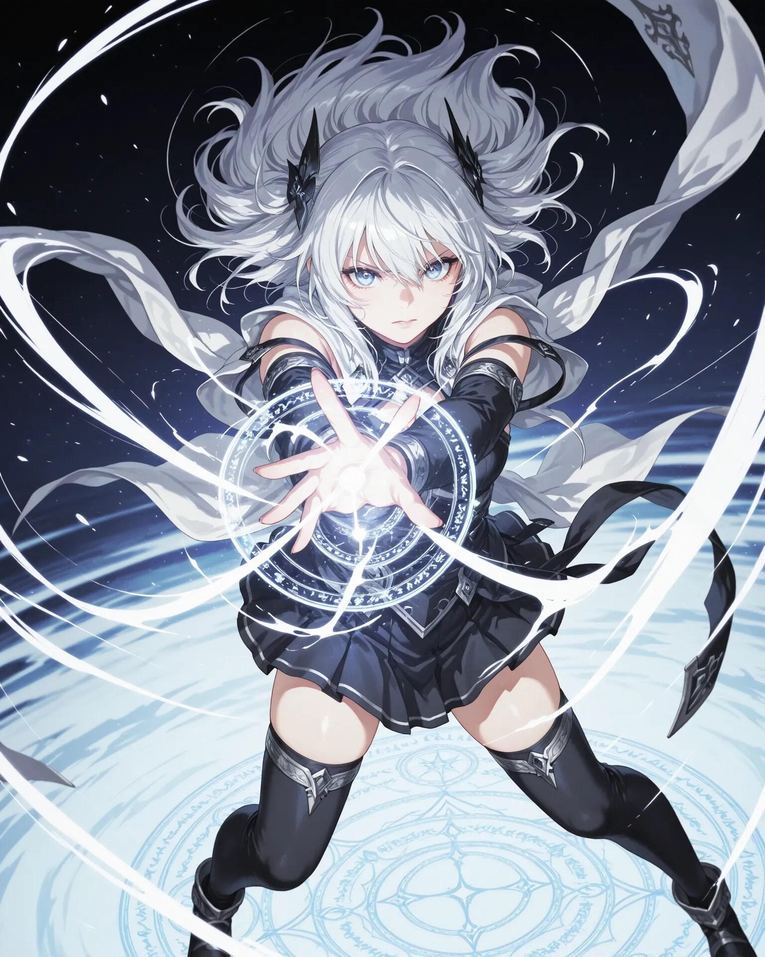 呪文詠唱 | の人気AIイラスト・グラビア