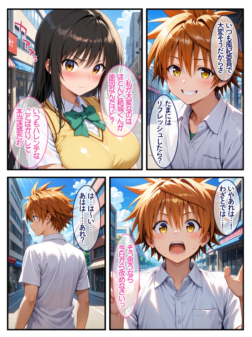 【新作:古手川唯】コマ割り部分をチラ見せっ！