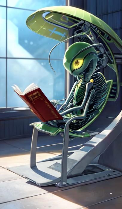 読書の時間👽