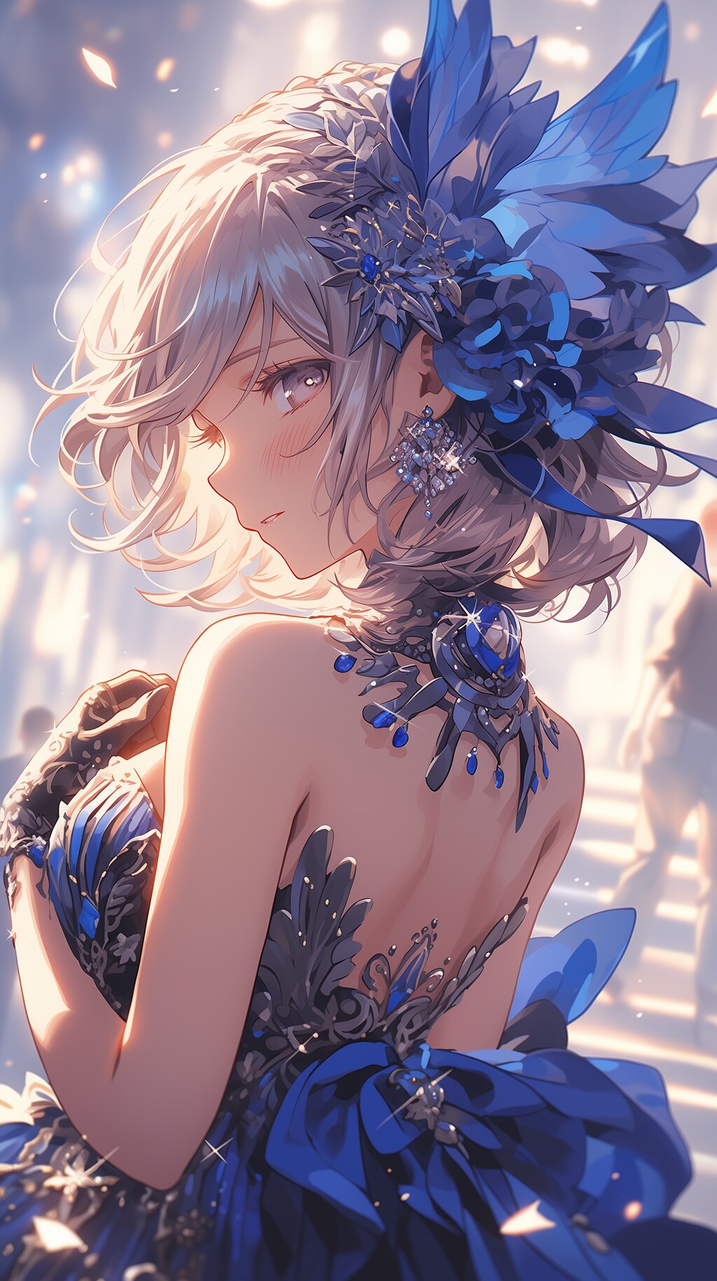 蝶をイメージしたドレス
