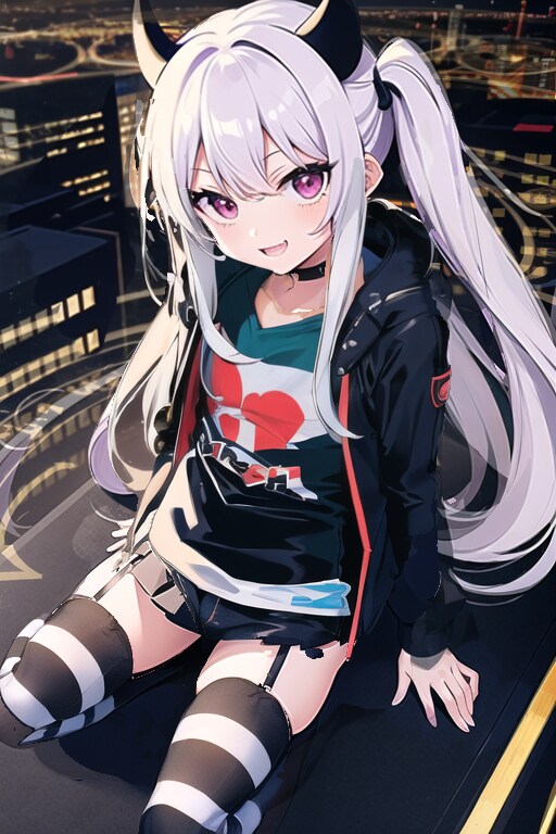 炭酸少女〜悪魔っ娘、チェリーコーク〜 | の人気AIイラスト・グラビア