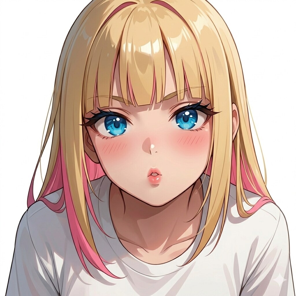 kiss.