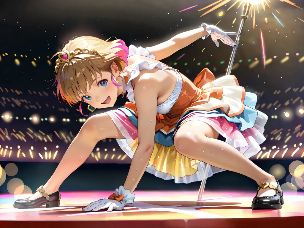 (本編) 魔女っ子コスプレイヤーのステージパフォーマンス