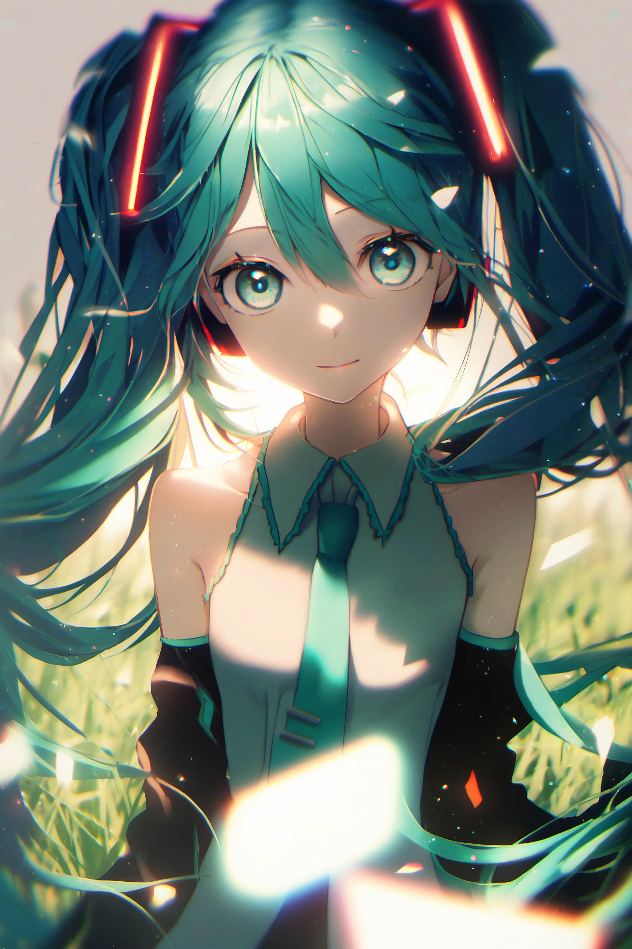 初音未來 初音ミク Miku VOCALOID ツインテール