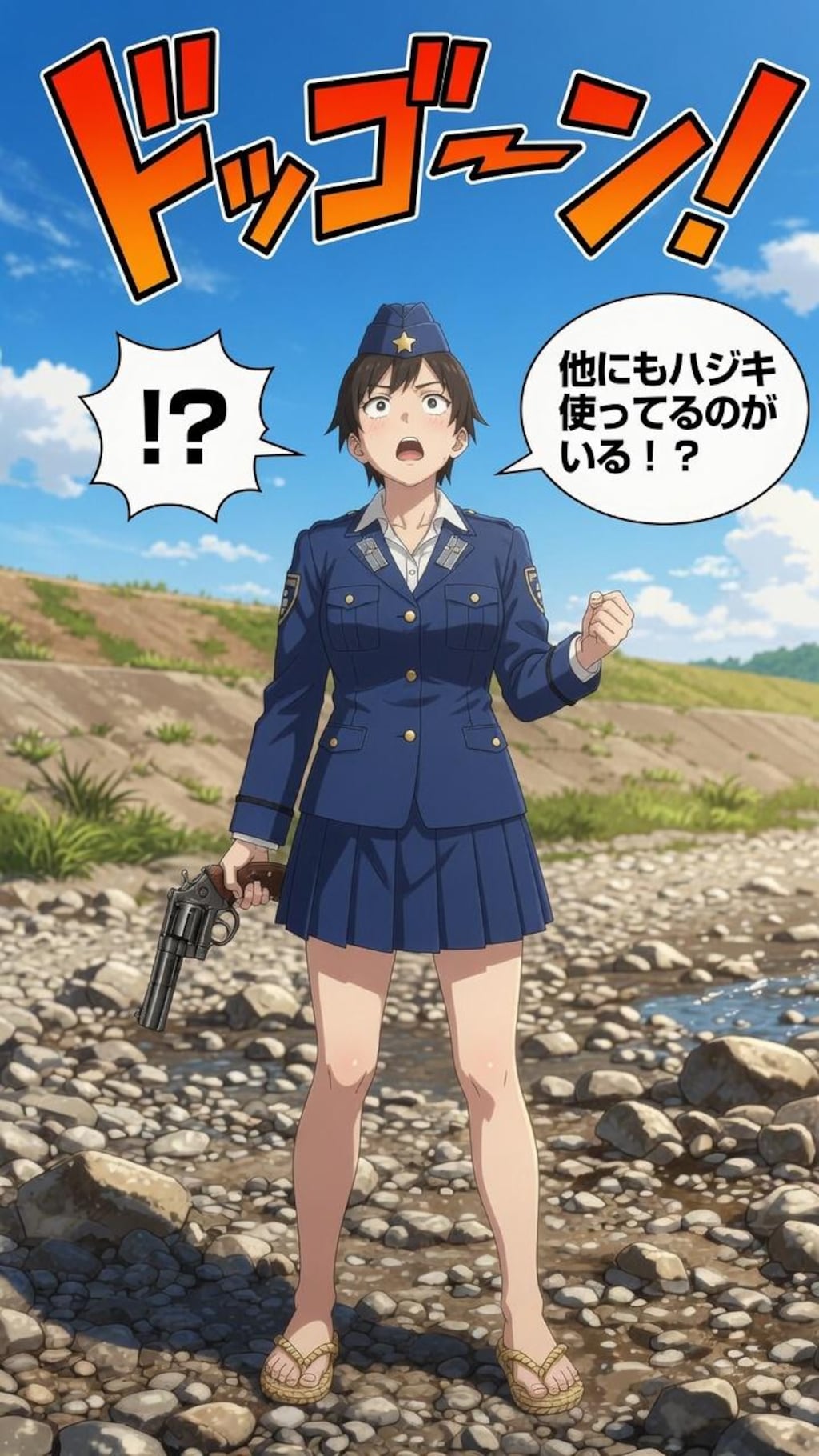 第X話・鹿もさるもの！？の巻！【こちら南都加群土居中村駐在所】