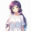 【微エロ】背後手Tシャツ引き♡ Vol.1〈東條希〉 2枚目