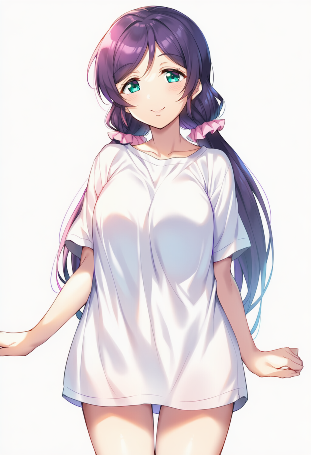 【微エロ】背後手Tシャツ引き♡ Vol.1〈東條希〉