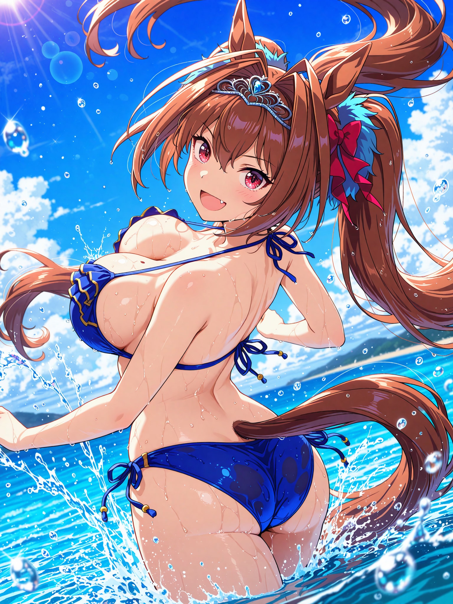 まだ春だけど...まぁいいか！暑いし！