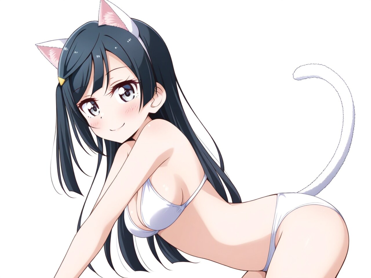 優木せつ菜 猫ビキニ