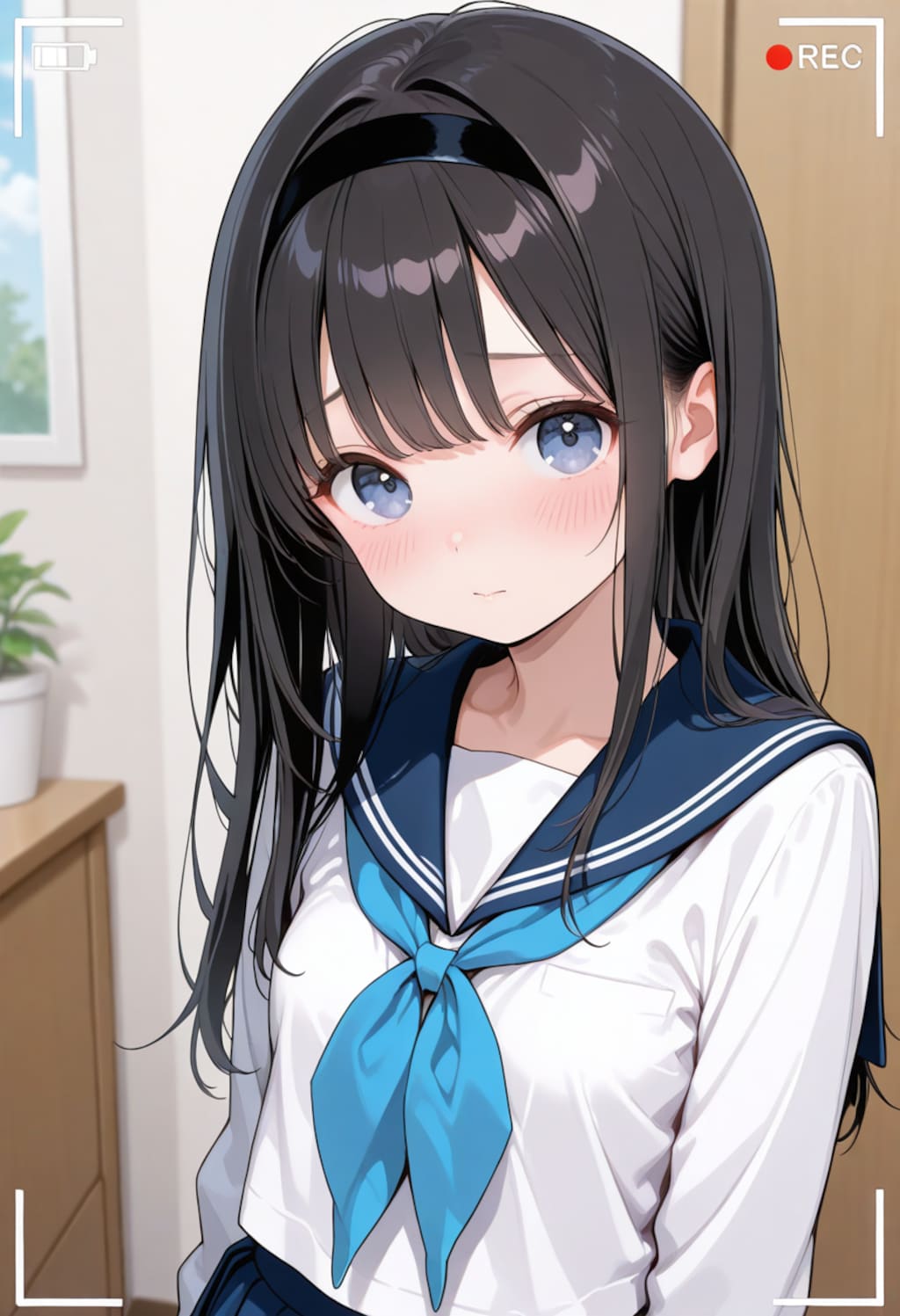 黒髪の美少女(356)