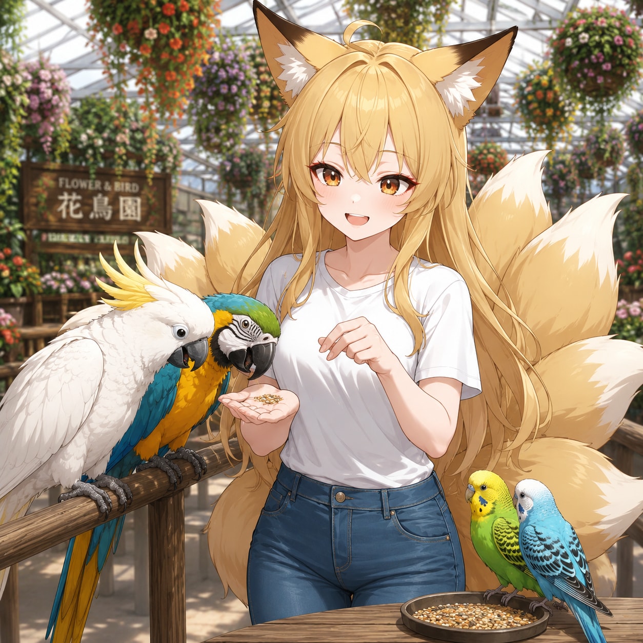 6/15　オウムとインコの日
