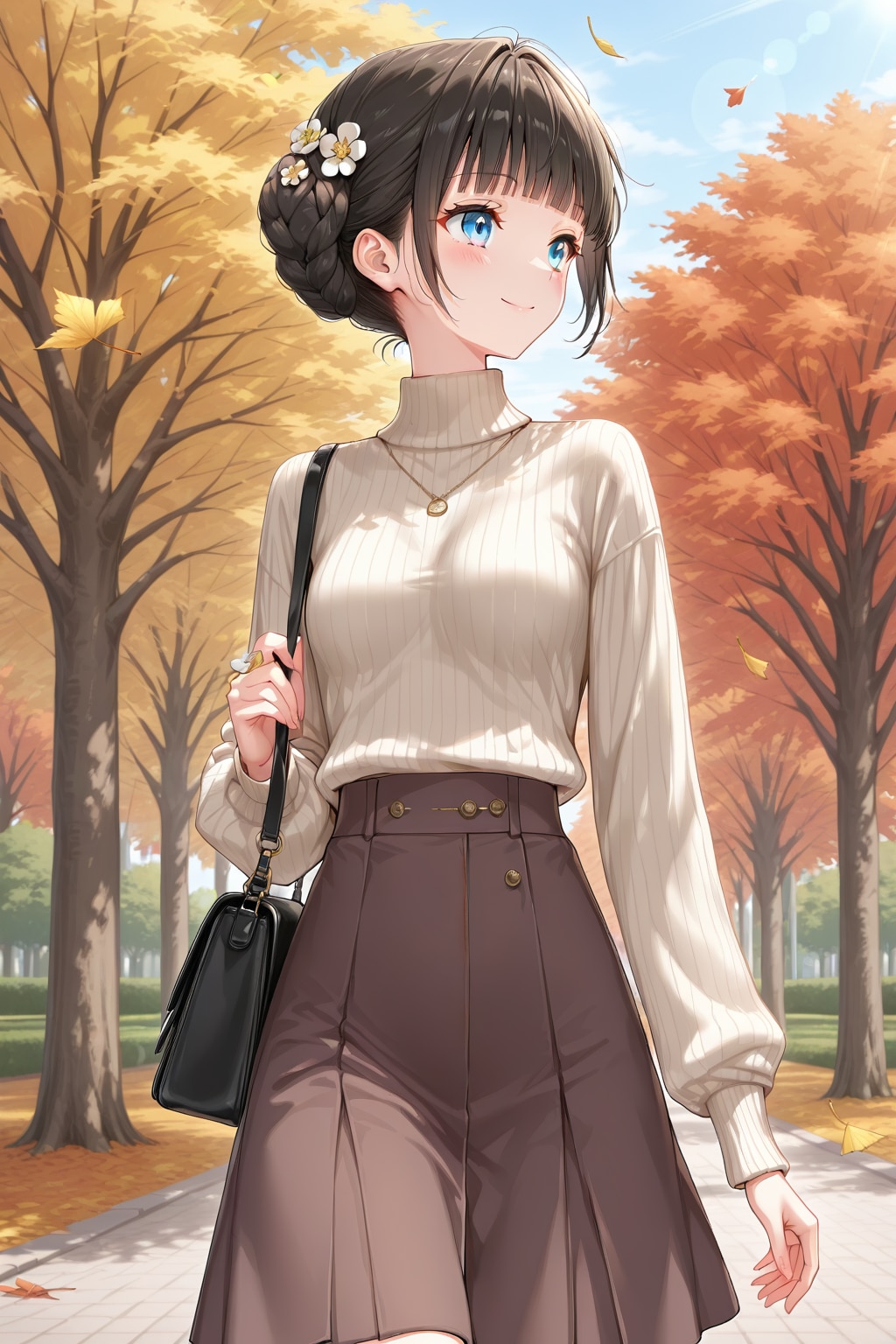 秋の装い🍁のおだんごちゃん🍡✨