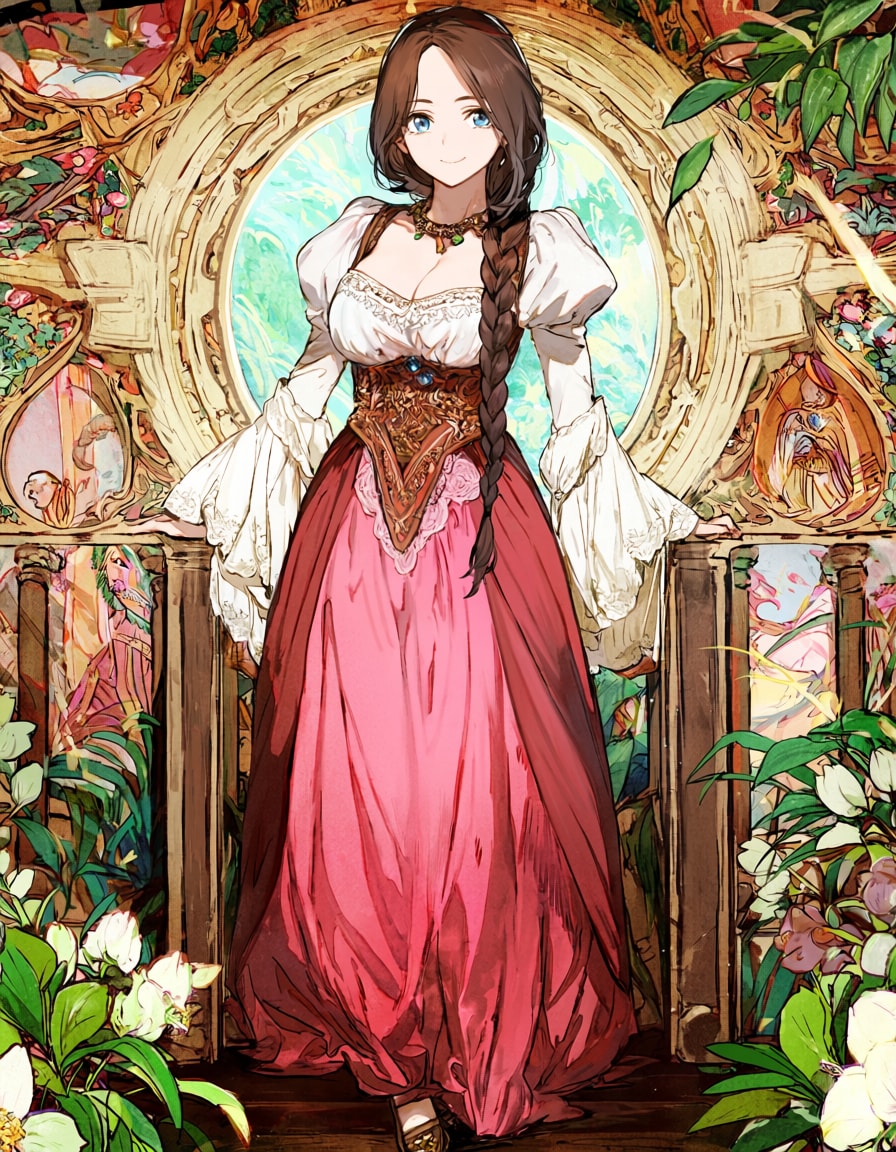 サンテネリの民族衣装 | の人気AIイラスト・グラビア