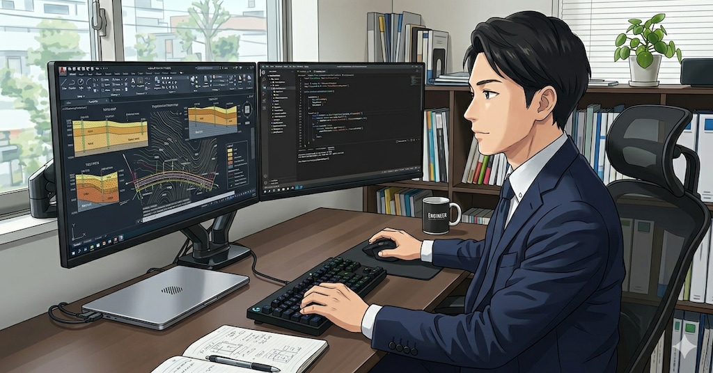 noteの記事ヘッダ用にGeminiに生成させたもの