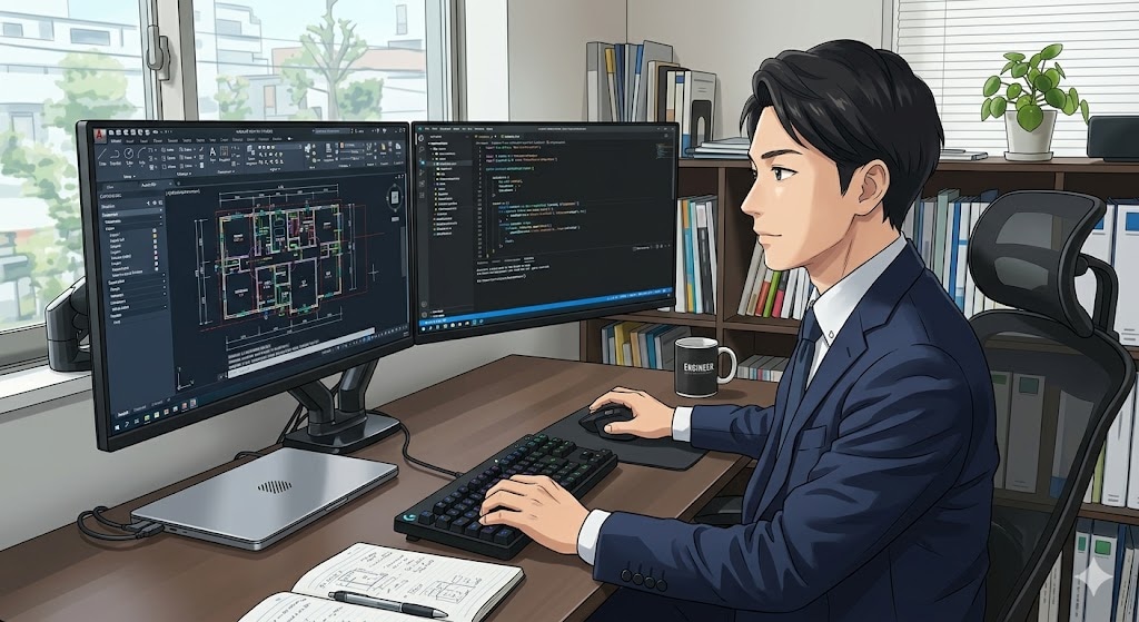 noteの記事ヘッダ用にGeminiに生成させたもの