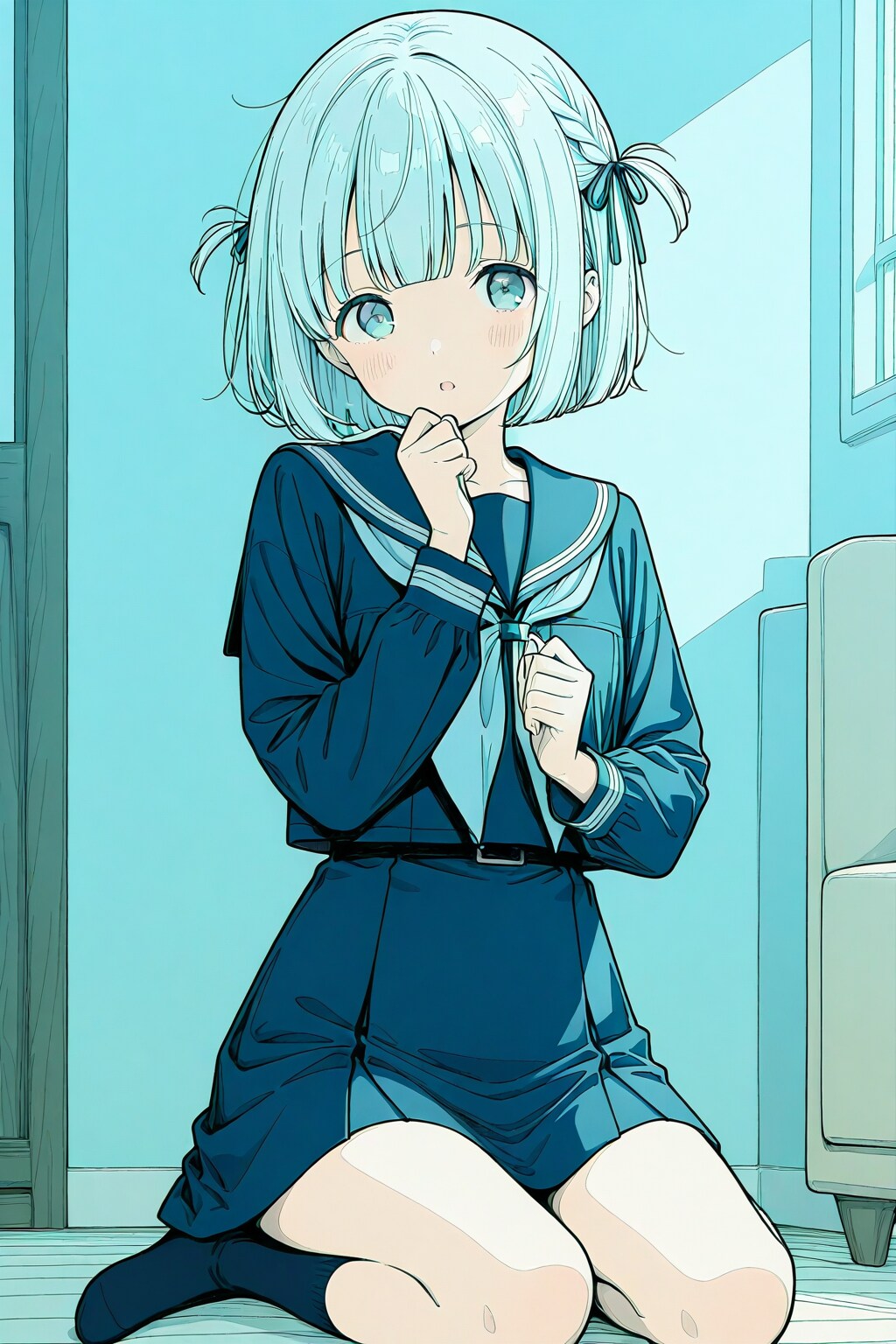 リビングの小さな勇者