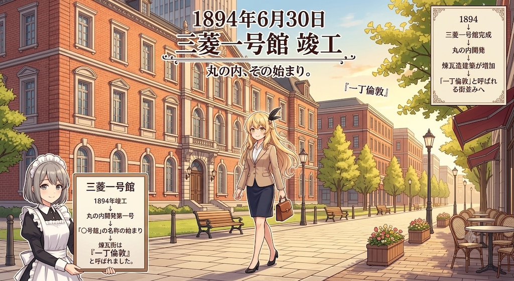 6月30日は丸の内に三菱一号館が竣工した日