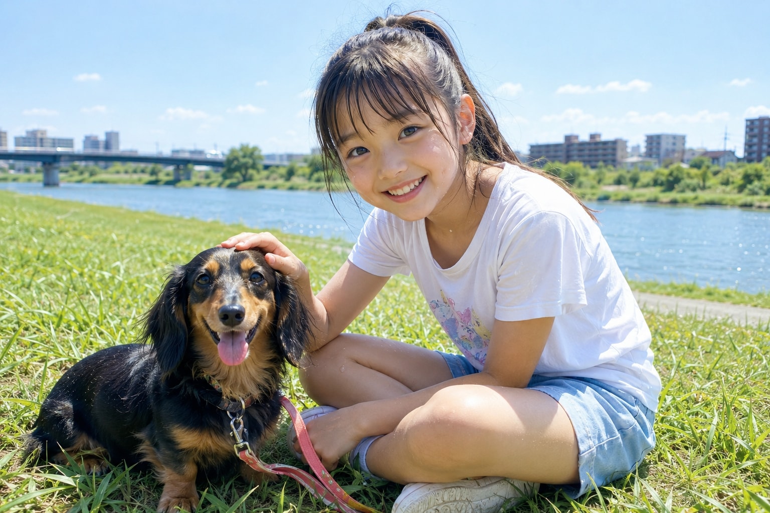 🐶の散歩